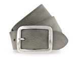 Vanzetti Pelle Cintura Genuine Beauty 40Mm Full Leather Belt W110 Grey Green Grigio
