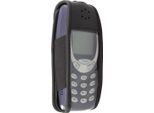 Caseroxx Custodia In Pelle Con Clip Da Cintura Compatibile Con Nokia 3310 / 3330 In Vera Pelle, Custodia Con Clip Da Cintura E Finestra Di Visualizzazione