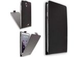 Caseroxx Custodia Per Cellulare Flip Cover Compatibile Con Archos 55 Helium Ultra, Custodia Per Smartphone Flip Cover