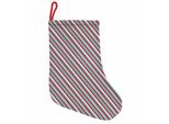 Abakuhaus Calze Natalizie A Righe Da Appendere, Calze Natalizie, Christmas Vibe Linee Semplici, Calze Natalizie Da Appendere, 35X50 Cm, Seafoam Dark Pink