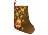 Abakuhaus Natale Stivali Di Babbo Natale Da Appendere Calze Natalizie, Capodanno Vivace, Calza Natalizia Da Appendere, 35X50 Cm, Multicolore
