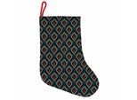 Abakuhaus Natale Stivali Di Babbo Natale Da Appendere Calze Natalizie, Motivi Berry, Calza Natalizia Da Appendere, 25X35 Cm, Multicolore