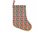 Abakuhaus Natale Stivali Di Babbo Natale Da Appendere Calze Di Natale, Scatole Regalo A Sorpresa, Calze Di Natale Da Appendere, 25X35 Cm, Multicolore