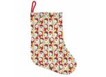 Abakuhaus Natale Stivali Di Babbo Natale Da Appendere Calze Di Natale, Elfi Di Babbo Natale, Calza Di Natale Da Appendere, 25X35 Cm, Multicolore