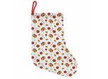 Abakuhaus Natale Stivali Di Babbo Natale Da Appendere Calze Di Natale, Decorazioni Natalizie Campanelle, Calza Di Natale Da Appendere, 25X35 Cm, Multicolore