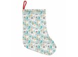Abakuhaus Calze Natalizie Invernali Da Appendere, Natale All'aperto, Calze Natalizie Da Appendere, 35X50 Cm, Seafoam Multicolor