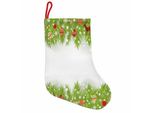 Abakuhaus Natale Stivali Di Babbo Natale Da Appendere Calze Di Natale, Albero Di Natale, Calza Di Natale Da Appendere, 25X35 Cm, Multicolore