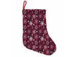 Abakuhaus Fiocco Di Neve Stivali Di Babbo Natale Da Appendere Calze Di Natale, Natale, Calza Di Natale Da Appendere, 25X35 Cm, Multicolore