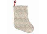 Abakuhaus Calze Natalizie Scandinave Da Appendere, Motivo Doodle, Calze Natalizie Da Appendere, 25X35 Cm, Multicolore