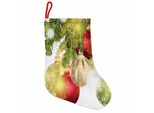 Abakuhaus Natale Stivali Di Babbo Natale Da Appendere Calze Natalizie, Motivi Natalizi, Calze Natalizie Da Appendere, 25X35 Cm, Multicolore