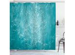Abakuhaus Tenda Da Doccia Turchese, Land Rural Mystic, Stampa Digitale Moderna Con 12 Ganci Su Tessuto Resistente All'acqua E Ai Batteri, 175 X 180 Cm, Blu