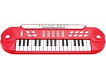 Luna Keyboard W. 32 Tasti Tastiera Elettronica Da Tavolo Rosso Bambini Strumento Musicale