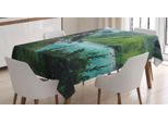 Abakuhaus Tovaglia Da Esterno, Majestic Mountain Lake, Adatta Per Interni Ed Esterni Lavabile Stampa Chiara Nessuno Scolorimento, 140 X 170 Cm, Multicolore
