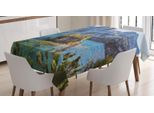 Abakuhaus Tovaglia Berge, Sierra Nevada Lake Primavera, Adatta Per Interni Ed Esterni Lavabile Stampa Chiara Nessuno Scolorimento, 140 X 170 Cm, Giallo Verde Blu Grigio