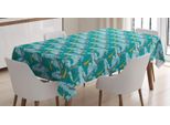 Abakuhaus Tovaglia Reptil, Mosche Pteranodon Jurassic, Adatta Per Interni Ed Esterni Lavabile Stampa Chiara Nessuno Sbiadimento, 140 X 170 Cm, Blu E Verde Acqua
