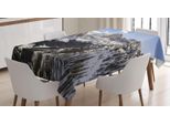 Abakuhaus Tovaglia Berge, Winterzeit Maroon Bells, Adatta Per Interni Ed Esterni Lavabile Stampa Chiara Nessuno Scolorimento, 140 X 170 Cm, Azzurro Grigio Scuro