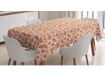 Abakuhaus Tovaglia Autunnale, Assortimento Di Motivi A Foglie, Adatta Per Interni Ed Esterni, Lavabile, Stampa Chiara, Non Sbiadisce, 140 X 170 Cm, Champagne Salmone Scuro