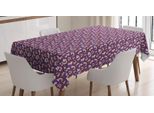 Abakuhaus Tovaglia Arcobaleno, Cartoon Nuvole Stelle Sole, Adatta Per Interni Ed Esterni Lavabile Stampa Chiara Nessuno Sbiadimento, 140 X 170 Cm, Magenta Scuro Multicolore