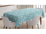 Abakuhaus Lama Tovaglia, Animale Con Ali Arcobaleni, Adatta Per Interni Ed Esterni Lavabile Stampa Chiara Nessuno Scolorimento, 140 X 170 Cm, Seafoam Multicolor
