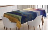 Abakuhaus Tovaglia Paesaggistica, Majestic Sunset Mountains, Adatta Per Interni Ed Esterni, Lavabile, Stampa Chiara, Non Sbiadisce, 140 X 170 Cm, Multicolore