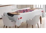 Abakuhaus Tovaglia Da Poker Con Cani, Gamble Chihuahua, Antimacchia, Lavabile, Colori Vivaci Che Non Sbiadiscono, Impermeabile, 140 X 170 Cm, Multicolore