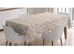 Abakuhaus Tovaglia Tribale, Motivi Geometrici Tonalità Estive, Adatta Per Interni Ed Esterni, Lavabile, Stampa Chiara, Non Sbiadisce, 140 X 170 Cm, Grigio Giallo Multicolore