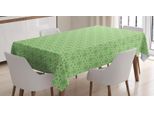 Abakuhaus Tovaglia Astratta, Forme Monocromatiche Semplici, Adatta Per Interni Ed Esterni, Lavabile, Stampa Chiara, Non Sbiadisce, 140 X 170 Cm, Verde Chiaro, Verde Lime