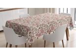 Abakuhaus Tovaglia Floreale, Rami Fioriti Vendemmia, Adatta Per Interni Ed Esterni Lavabile Stampa Chiara Nessuno Scolorimento, 140 X 170 Cm, Guscio D'uovo Salmone