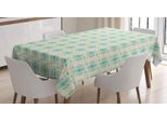 Abakuhaus Tovaglia Tribale, Motivi Geometrici Locali A Rombi, Adatta Per Interni Ed Esterni, Lavabile, Stampa Chiara, Non Sbiadisce, 140 X 170 Cm, Multicolore