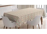 Abakuhaus Tovaglia Astratta, Motivo Triangolare Moderno, Adatta Per Interni Ed Esterni, Lavabile, Stampa Chiara, Non Sbiadisce, 140 X 170 Cm, Multicolore