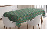 Abakuhaus Tovaglia A Foglie, Composizione Giungla Tropicale, Adatta Per Interni Ed Esterni, Lavabile, Stampa Chiara, Non Sbiadisce, 140 X 170 Cm, Multicolore