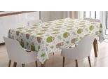 Abakuhaus Tovaglia Con Caricature, Sloth Cocktails, Adatta Per Interni Ed Esterni Lavabile Stampa Chiara Nessuno Scolorimento, 140 X 170 Cm, Bianco Multicolore
