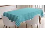 Abakuhaus Tovaglia Astratta, Motivo A Zigzag Verticale, Adatta Per Interni Ed Esterni, Lavabile, Stampa Chiara, Non Sbiadisce, 140 X 170 Cm, Seafoam Sea Blue