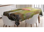 Abakuhaus Tovaglia Botanica, Multicolore, Adatta Per Interni Ed Esterni Lavabile Stampa Chiara Nessuno Scolorimento, 140 X 170 Cm, Foto Fungo Velenoso Naturale