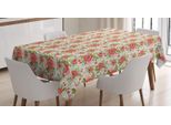 Tovaglia Floreale Abakuhaus, Pastel Spring Flower, Adatta Per Interni Ed Esterni, Lavabile, Stampa Chiara, Non Sbiadisce, 140 X 170 Cm, Multicolore