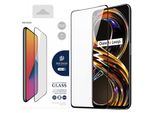 Dux Ducis 9D Vetro Temperato Temperato 9H A Schermo Intero Con Cornice Realme 8I Nero (Compatibile Con La Custodia)