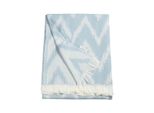 Tom Tailor Coperta Estiva Zigzag Azzurro 140 X 180 Cm
