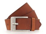 Vanzetti Pelle Cintura Denim Love 45Mm Full Leather Belt W80 Light Brown Marrone Chiaro