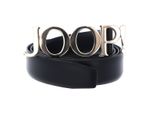 Joop! Pelle Cintura 3,0 Cm Fashion Women's Belt W115 D`Blue Blu Scuro