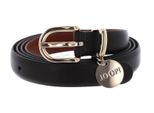 Joop! Pelle Cintura 2,0 Cm Women's Belt With Pendant W115 D`Brown Marrone Scuro
