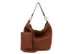 Suri Frey Borsa A Tracolla Borsa A Tracolla Orry Hobo Bag Darkcognac Marrone