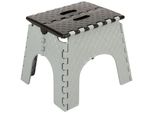 Sgabello Pieghevole In Plastica - Caricabile Fino A 80 Kg - (Dimensioni: 32,5X28X26,5 Cm) - Sgabello Da Bagno Pieghevole Con Maniglia Di Trasporto