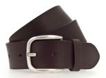 Mustang Pelle Cintura Classic Women Leather Belt W105 Darkbrown Marrone