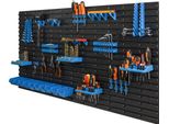 10 Scatole Impilabili Scaffale A Muro Plastica 154 X 78 Cm Porta Attrezzi Officina Garage Sistema Di Archiviazione Aperto Frontale Scatole Di Stoccaggio Scivolo