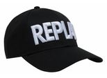 Replay Cap Cap Black / Optical White Nero