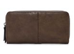 Suri Frey Portafoglio Livy Zip Around Wallet Mud Marrone