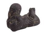 Figura Di Monaco Shaolin Ikans 13 X 25 X 17 Cm