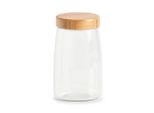 Barattolo Di Vetro Con Coperchio Ermetico In Bambù, 1600 Ml