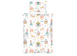 Biancheria Da Letto Per Bambini 2 Pezzi (100X135Cm / 40X60Cm), 100% Cotone - Biancheria Da Letto Per Bambini Con Motivo - Principessa