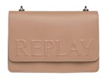 Replay Borsa A Tracolla Borsa A Tracolla Crossbody Bag Pale Grey Brown Marrone Chiaro